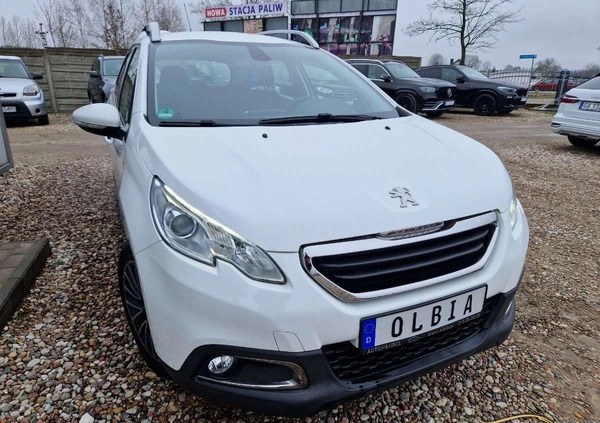 Peugeot 2008 cena 41900 przebieg: 63100, rok produkcji 2016 z Zbąszyń małe 596